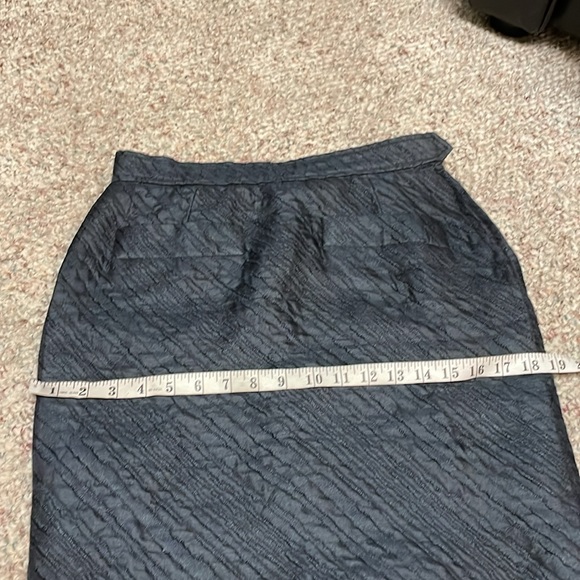 YSL rive gauche wool silk skirt - Picture 6 of 9